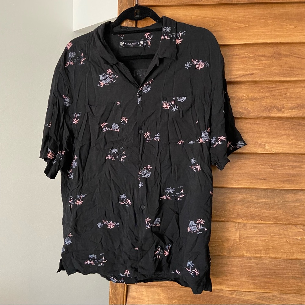 All Saints Palm Tree Shirt XXL